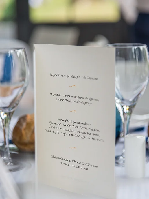 repas mariage